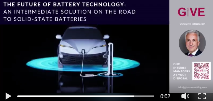 The future of battery technology: An intermediate solution on the road to solid-state batteries